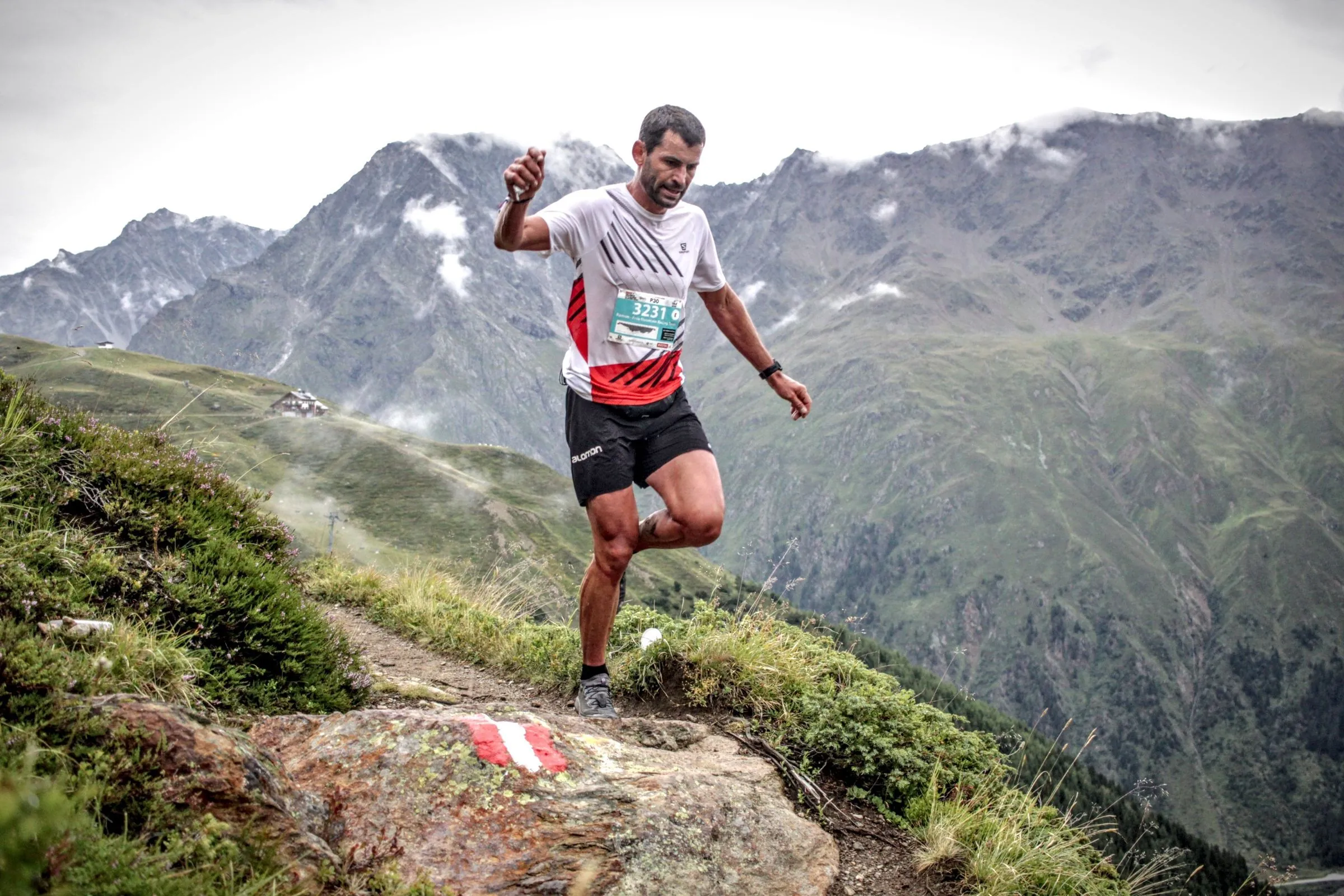 Ramon Krebs racing the 2022 Pitztal Trail Run